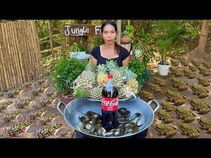 *Big Snake* Snake soup with green mango and snakes fry recipe