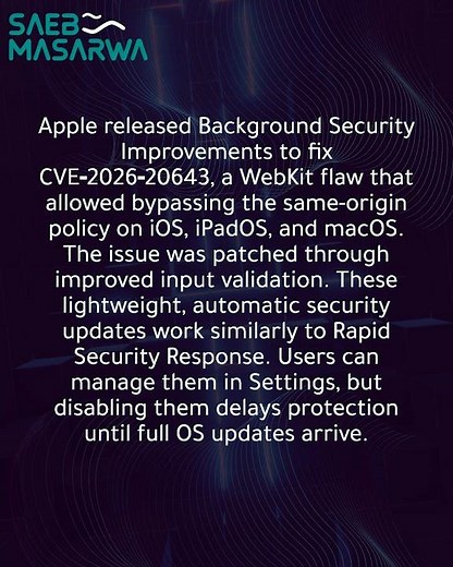 Apple Fixes WebKit Flaw Allowing Same-Origin Policy Bypass on iOS and macOS