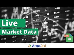Live NSE Data in Excel using Angel One SmartAPI WebSocket | Python Tutorial