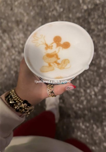 Enjoying Delicious Park Coffee at Disney Destinations