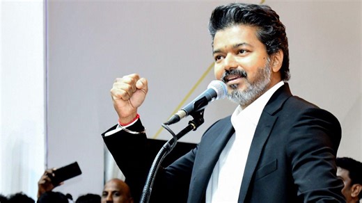 CM Vijay promises to be the only power centre in Tamil Nadu | Rediff-TV | Rediff.com