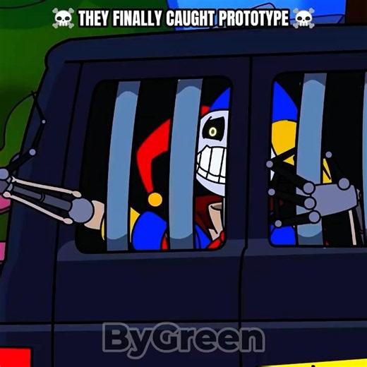 PROTOTYPE GOT ARRESTED?!🚨 | EDIT | GAMETOONS | #poppyplaytime #prototype