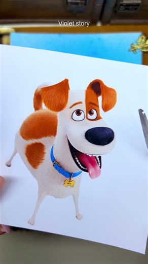 Scrapbooking | The Secret Life of Pets : Max | Journaling