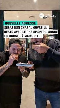 Sébastien Chabal opens a restaurant with the world burger champion in Marseille