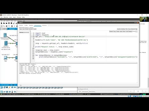 8.8.3 Packet Tracer - Implement REST APIs with an SDN Controller