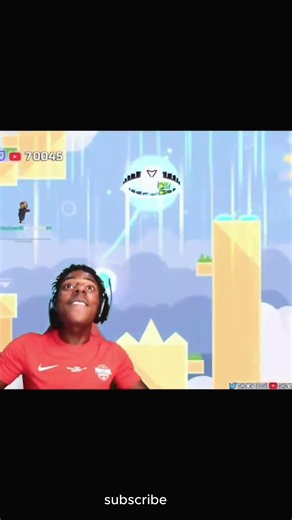 Subtle Foreshadowing - Speed Plays Sunshine in Geometry Dash 😂😂 #ishowspeed #funny #lol