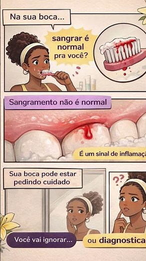 Sua gengiva sangra? Isso não é normal. Te ajudo resolver esse problema. #portoalegre