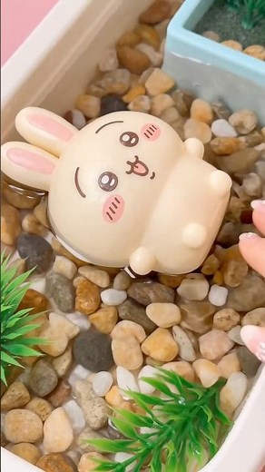【大人気】ちいかわのうさぎスクイーズで遊んでみた🎀💕