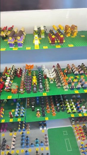 Thousands of LEGO minifigs at The Minifig Shop in Kirkwood, MO near St. Louis. #lego #afol #shorts