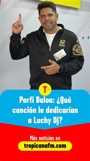 Tropicana 102.9 FM on Instagram: "Porfi Baloa: ¿Qué canción le dedicarían a Luchy Dj? Músico, compositor, productor y arreglista venezolano. Lo acompañan Andrés Chirinos Ferrer y Alex De Jesus. La totalidad de esta entrevista en nuestro Youtube: Tropicana Colombia #TropicanaBogotá #Radio #Salsa #PorfiBaloa #AdolescentesOrquesta"
