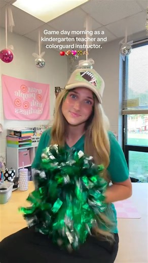 ✰ M R S. M A R T I N ✰ | I sound as tired as a feel, but I wouldn’t trade it for anything.💚🫶🏼 #colorguard #colorguardinstructors #marchingband #kindergarten... | Instagram