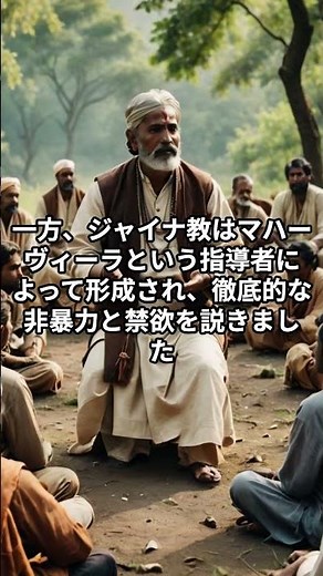 古代インドの宗教改革：仏教とジャイナ教の誕生