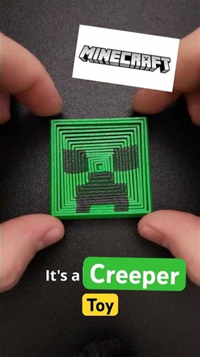 Minecraft Creeper Fidget - Toy