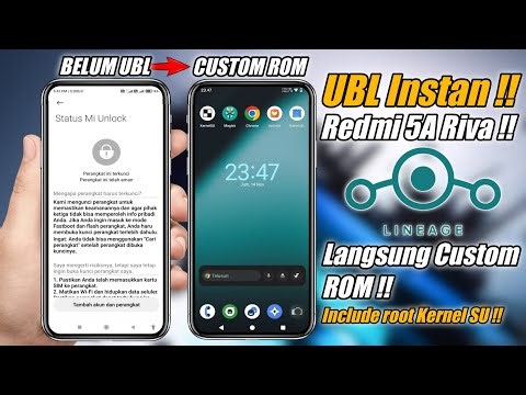 Legkap !! Cara UBL Instan Redmi 5A - Cara Pasang Custom ROM Tanpa UBL Redmi 5A