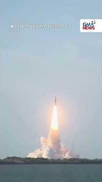 Artemis II mission launches, propelling four astronauts on a journey around the Moon | GMA News