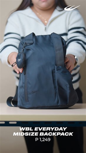 This is the backpack for work life and everything in between. Padded, roomy, and fuss-free... it’s your everyday reliable bag. Pack it up in-store and online for P1,249. #WorldBalance | World Balance