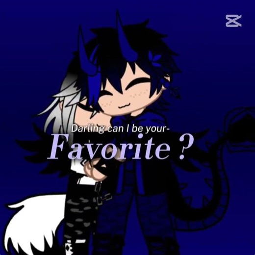 new ship between Lily and Atticus💙🖤. #template #gacha #gachaclub #edit.