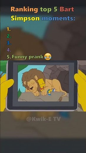 Ranking funniest moments of Bart Simpson! #simpsons