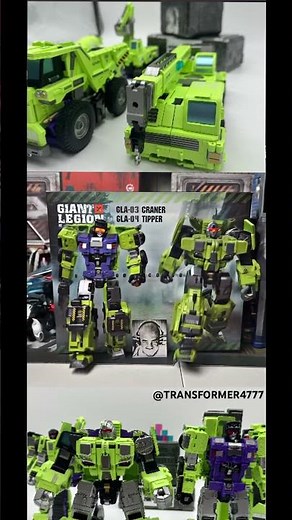 Giant Legion Mecha Invasion DEVASTATOR #stopmotion OUT NOW🎬