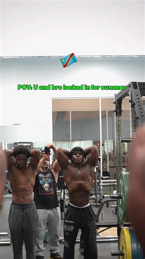 New gen of Congolese men 🇨🇩#fyp #congo #fitness #bodybuilding