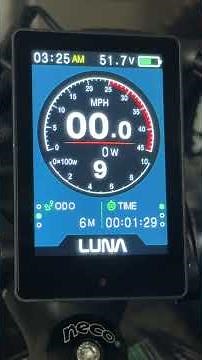 Luna Bafang 860C Display on Magician Atlas eBike #magicianebikes #lunaebikes