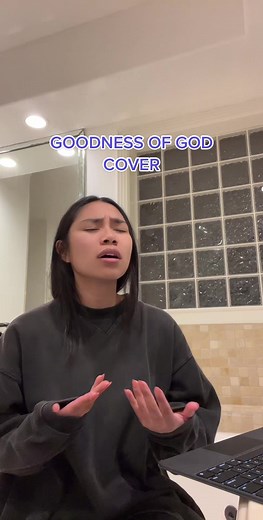 Female Worship Singer Performs 'Goodness of God' Cover | Christian Worship