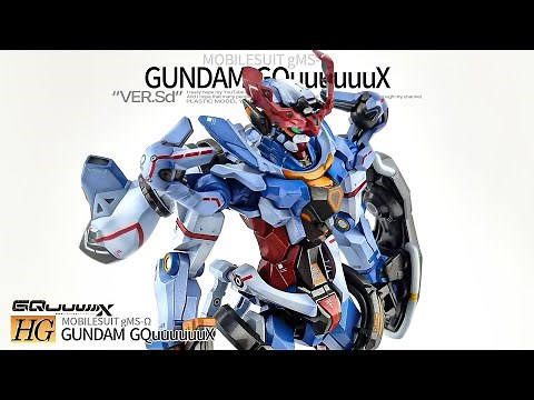 HG Gundam GQuuuuuuX Custom Build | Detailed Gunpla Assembly