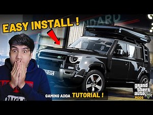 How to Install Land Rover Defender in GTA V: Step-by-Step Guide 🚓💰 | Gaming Adda