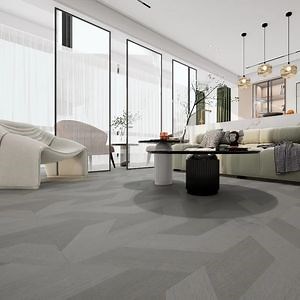 [Hot Item] New Design Herringbone Pattern V-Groove Moisture-Proof Engineered Wood Laminate Flooring