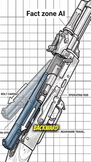 What Happens in 0.01 Seconds Inside an AK-47?🔥#engineering#howthingswork#fyp#viral#shorts