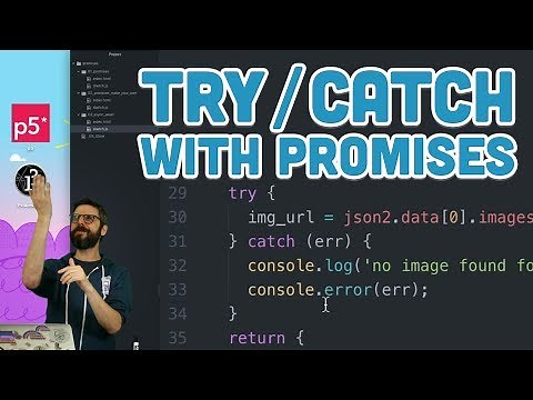 16.16: try / catch with Promises - Topics of JavaScript/ES6
