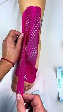 Step-by-step kinesiology taping can make a big difference for foot pain. 👣⚡