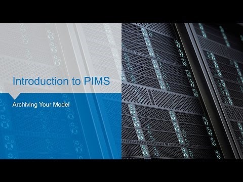Aspen PIMS How-To 02 - Archiving Your Model