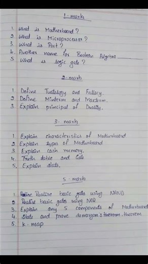 computer science 2nd puc most important questions and must read all this questions