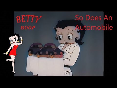 Betty Boop - So Does An Automobile 1939 // Colorized HD, Restored pre-code