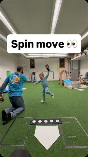 Way learning the spin move! 💯 #baseball #fielding #learning #dadandson #littleleague | Justin Fletcher