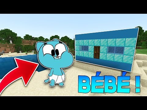 JE TROUVE LE BÉBÉ DE GUMBALL SUR MINECRAFT !! 👶