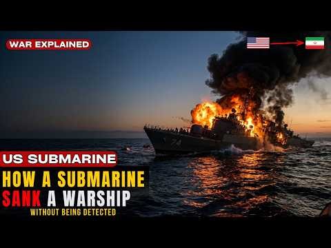 How a US Submarine SANK an Iranian Warship with 87 Sailors ONBOARD