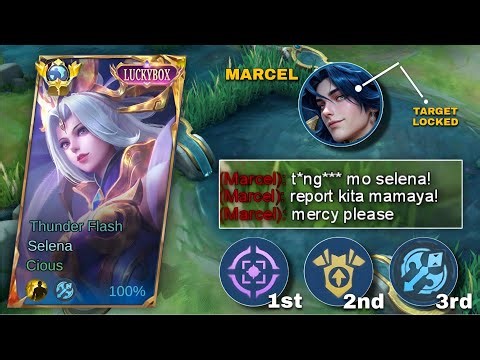 SELENA NEW EMBLEM SETS 2026 + TARGET LOCKED MARCEL 🎯 (MUST WATCH) | SELENA GAMEPLAY - MLBB