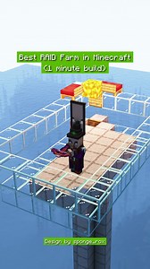 Minecraft Totem & Raid Farm: Easy Java/Bedrock Build