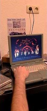 diablo 1 on siemens scenic 750 #retrogaming #diablo