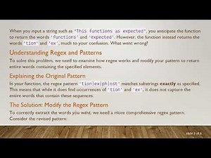 Mastering Regex in Python: Returning Matching Text from Strings