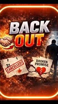 Back Out Meaning | Don’t Quit at Last Moment ❌
