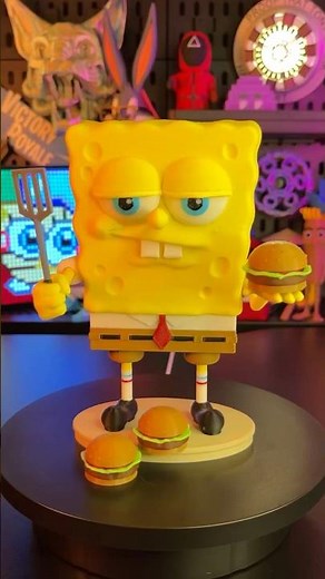 3D PRINTED SPONGEBOB!🧽