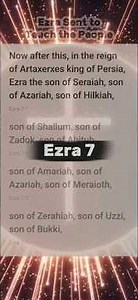 Ezra 7 - ESV #Bible #Reading #bibleverse#christian #christianity