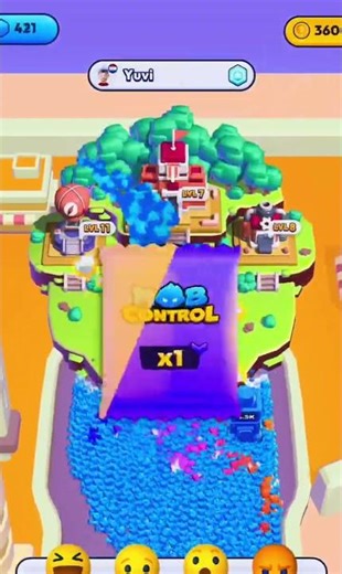 🔥 🔥 Mob Control Gameplay | Epic Crowd Battle 💪 #gameplay #gaming #games #gamingvideos