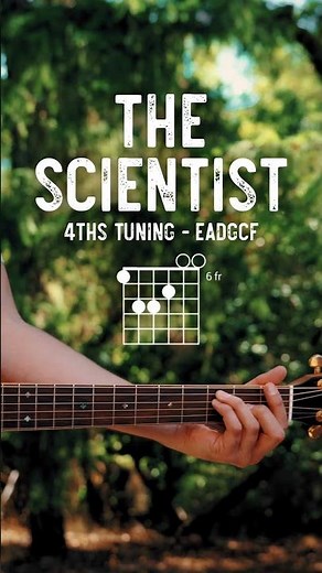 The Scientist Coldplay Guitar Tutorial // The Scientist Guitar Lesson