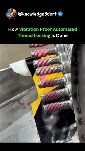 How Vibration Proof Automated Thread Locking Is Done