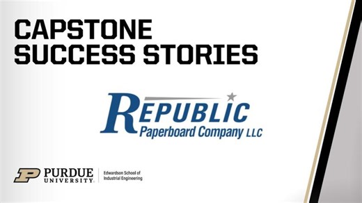 Republic Paperboard | Purdue University Edwardson School of Industrial Engineering