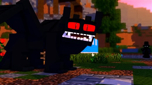 How to train your dragon - Minecraft Animation #minecraft #animation #minecraftanimation #minecraftmonsterschool | XD Studio